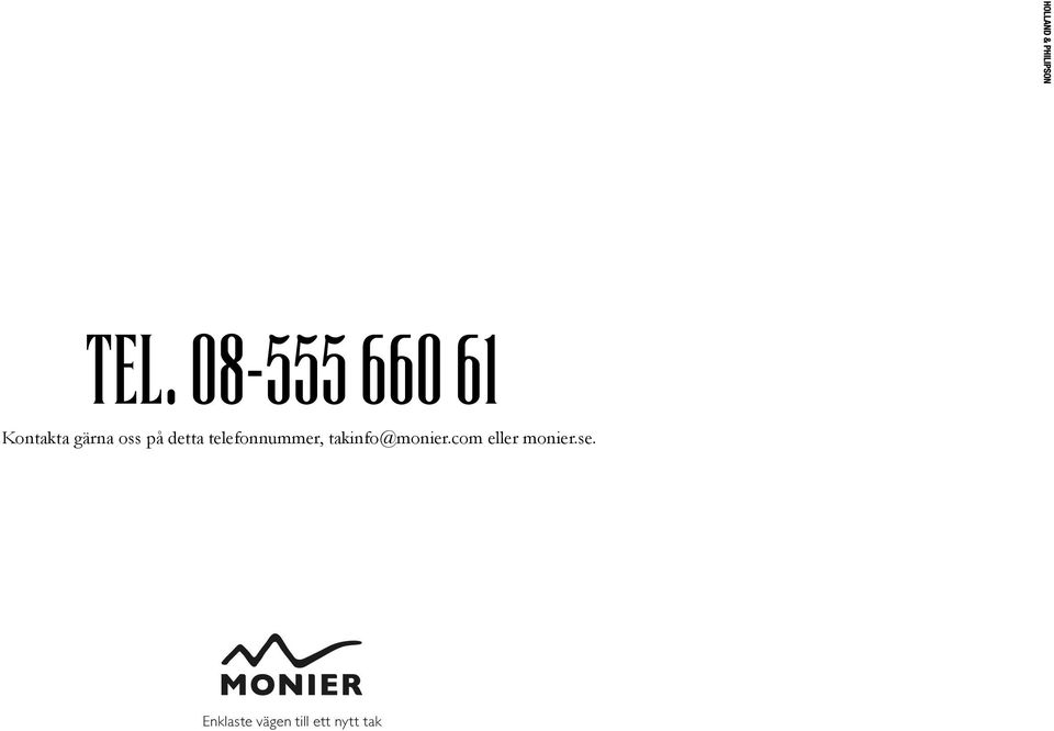 telefonnummer, takinfo@monier.