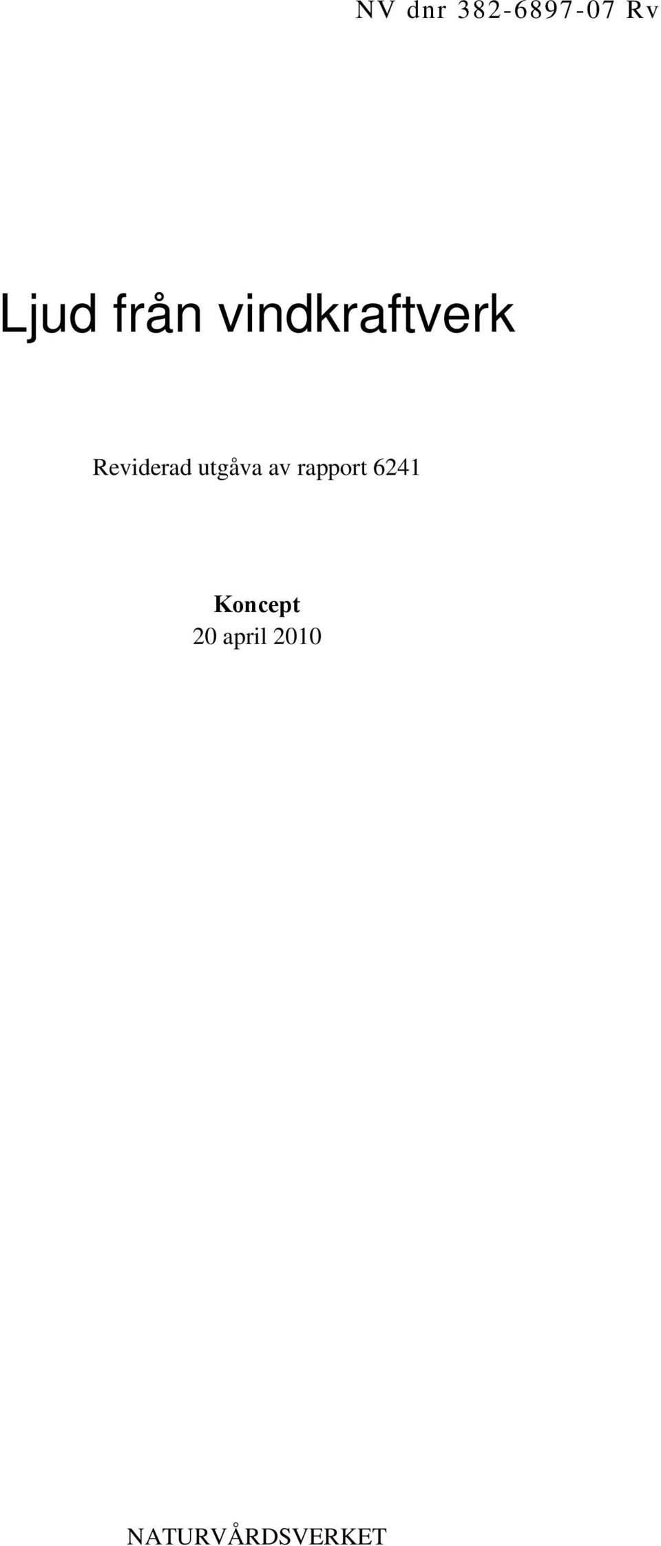 utgåva av rapport 6241