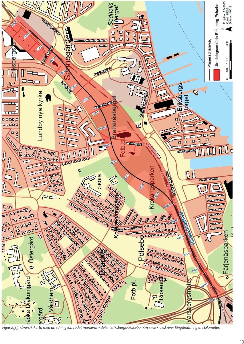 utredningsområdet markerat -