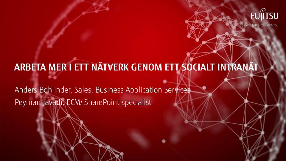 Sales, Business Application Services