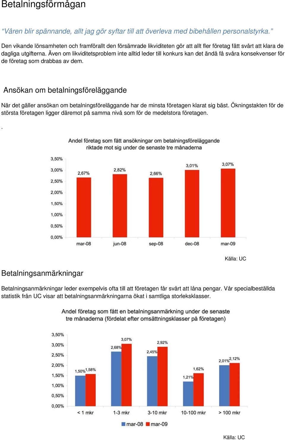 Även om likviditetsproblem inte alltid leder till konkurs kan det ändå få svåra konsekvenser för de företag som drabbas av dem.