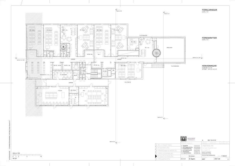 TRPPHLL KORRIDOR Y FÖSTER SYSLÖJD, PROVR. BILD 2015-06-24 094550 C\CD\REVIT\2015\SIS0097_-40-V-000_Torbjörn Olausson.