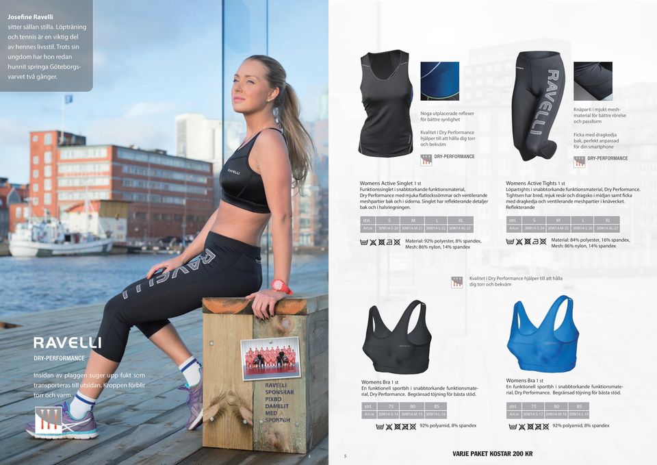 bak, perfekt anpassad för din smartphone Womens Active Singlet 1 st Funktionssinglet i snabbtorkande funktionsmaterial, Dry Performance med mjuka flatlockssömmar och ventilerande meshpartier bak och