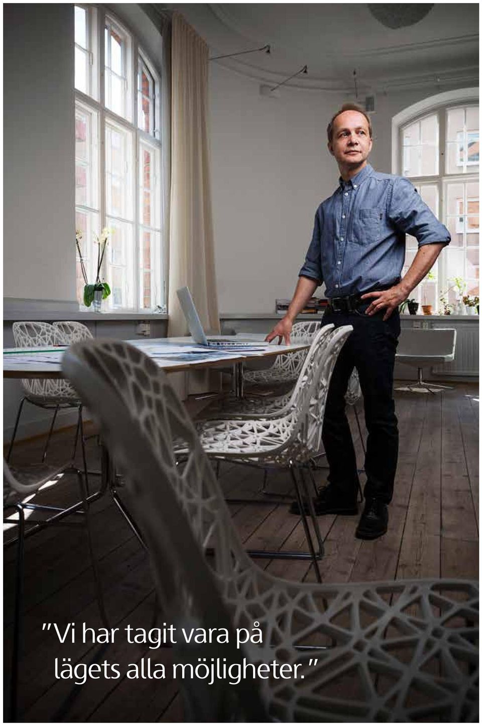 på lägets