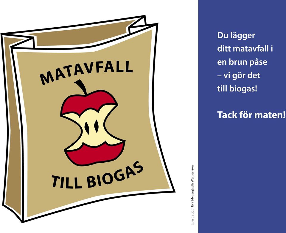 biogas! Tack för maten!