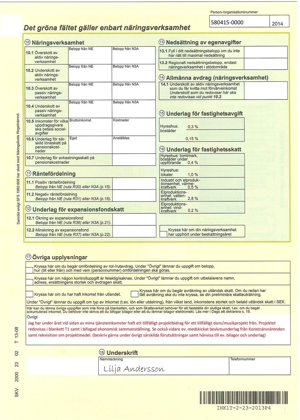 Projektet redovisas i blankett T1 samt i bifogad ekonomisk sammanställning. Se också vidare ev.