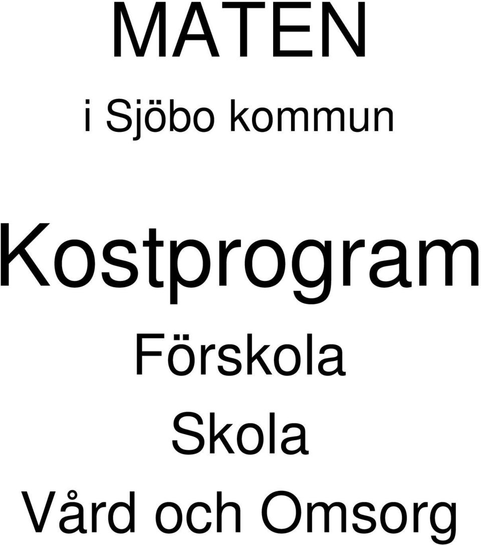 Kostprogram