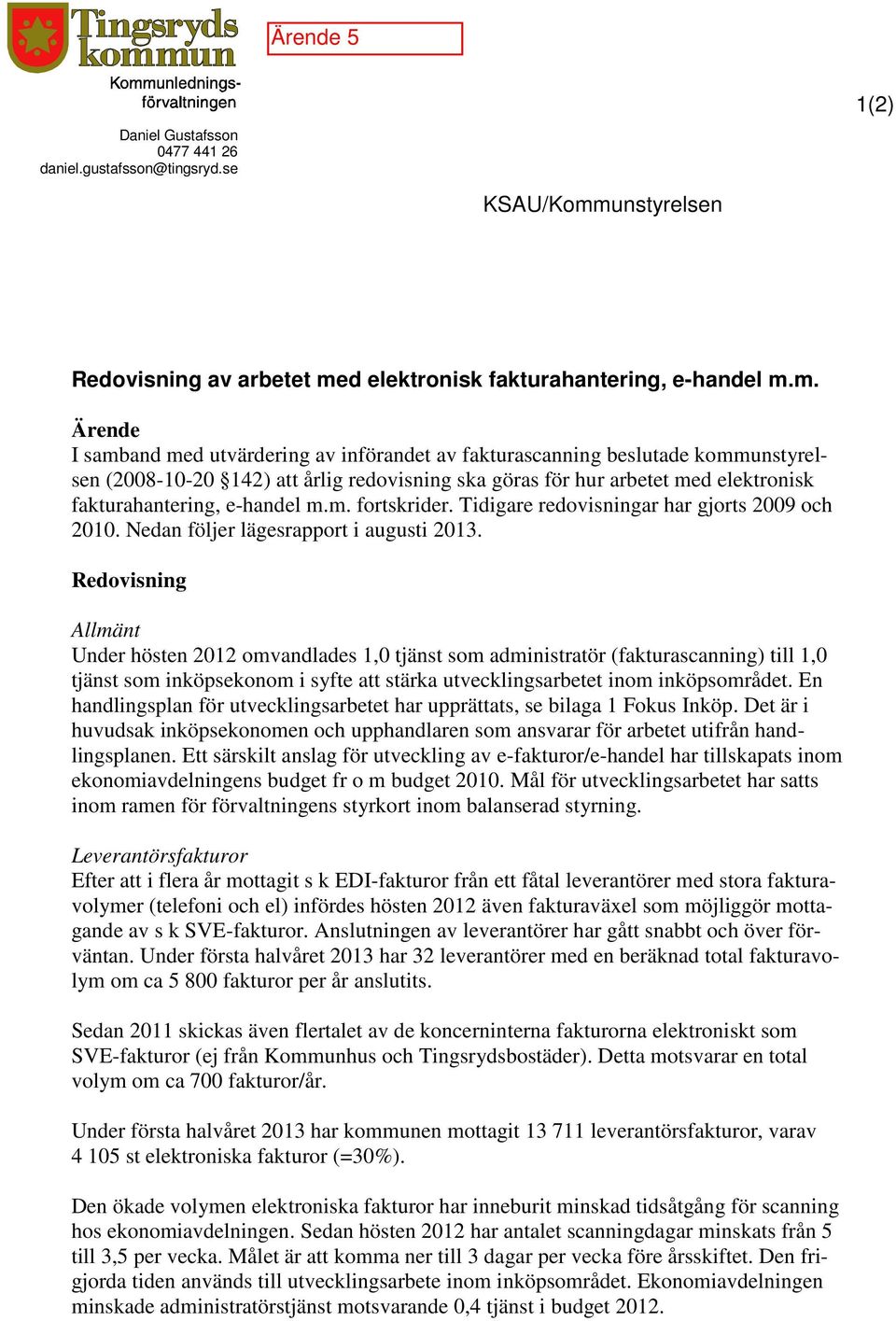d elektronisk fakturahantering, e-handel m.