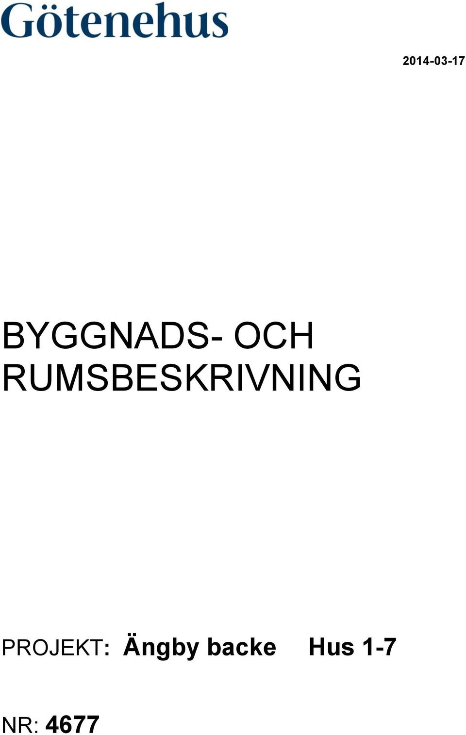 RUMSBESKRIVNING