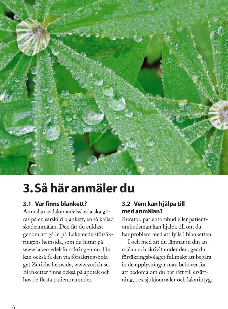 se. Blanketter finns också på apotek och hos de flesta patientnämnder. 3.2 Vem kan hjälpa till med anmälan?