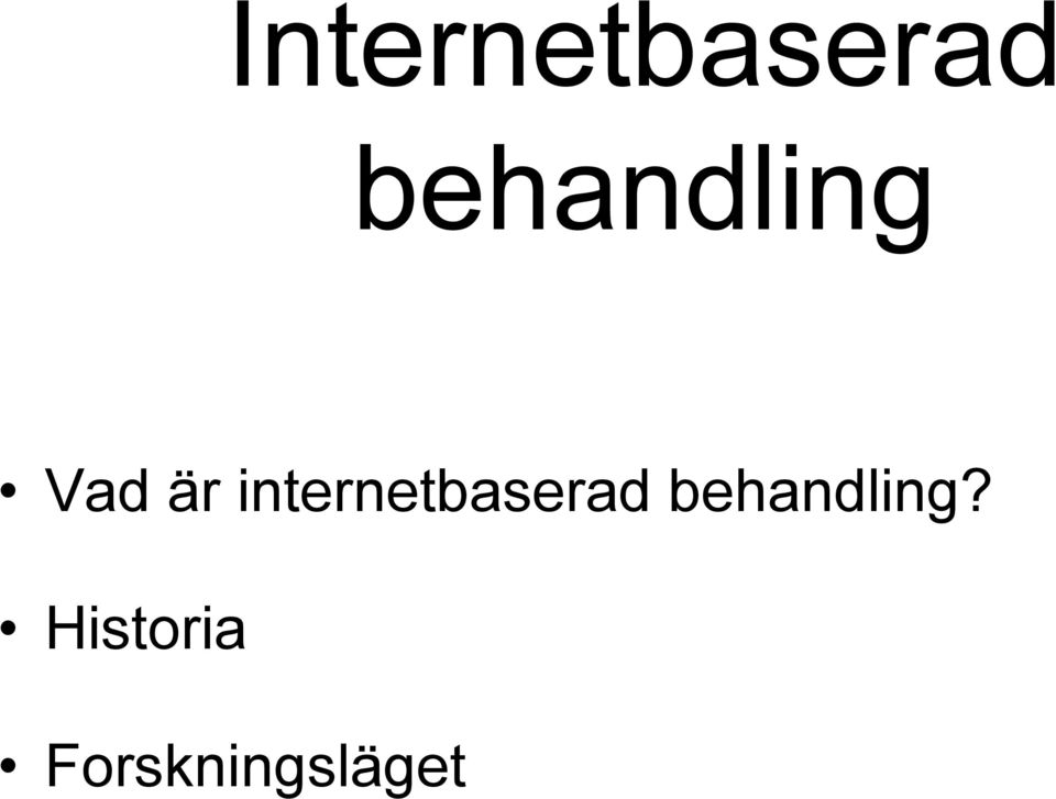 internetbaserad