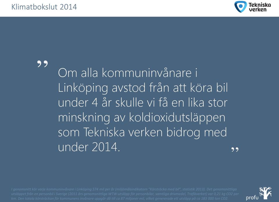 I genomsnitt kör varje kommuninvånare i Linköping 574 mil per år (miljömålsindikatorn Körsträcka med bil, statistik 2013).