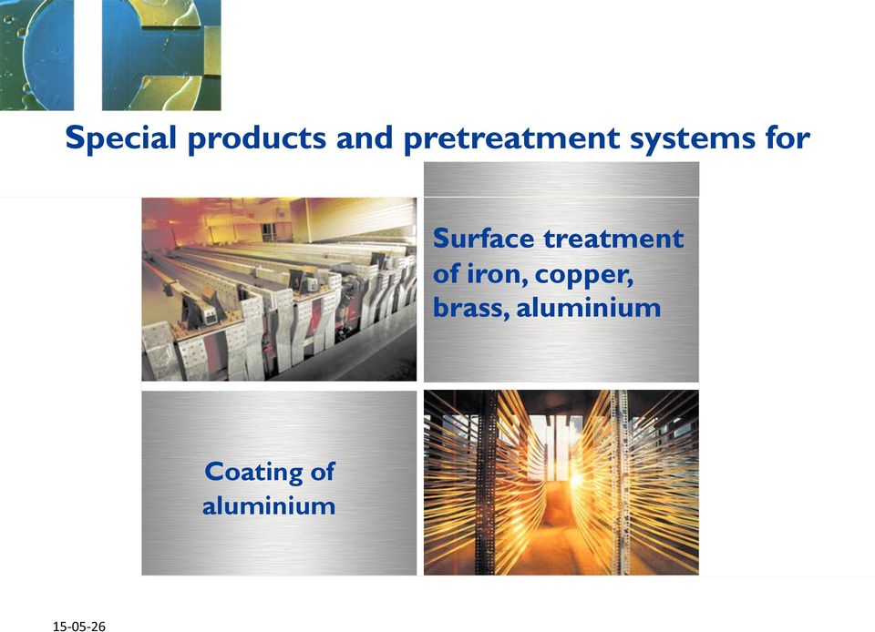 Surface treatment of iron,