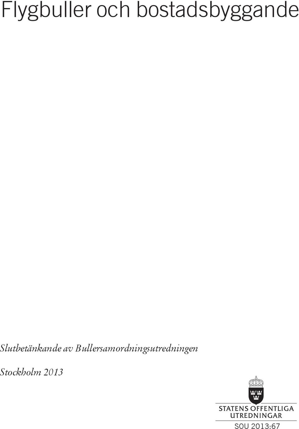 Slutbetänkande av