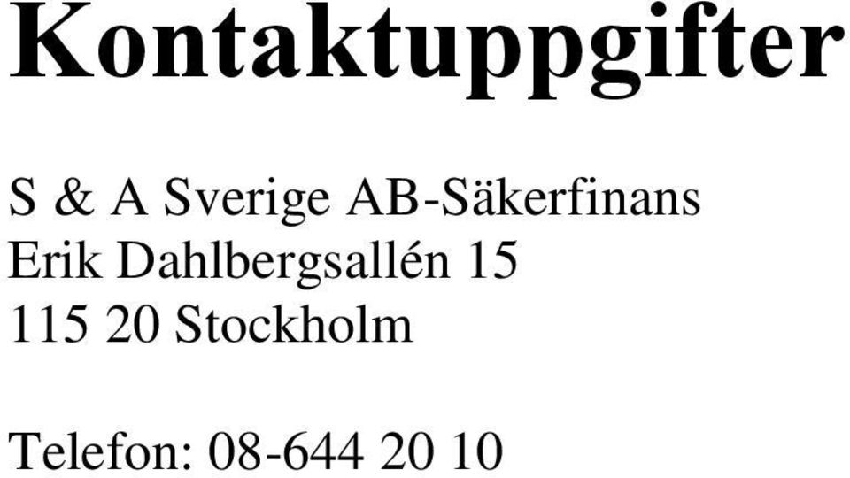 Erik Dahlbergsallén 15 115