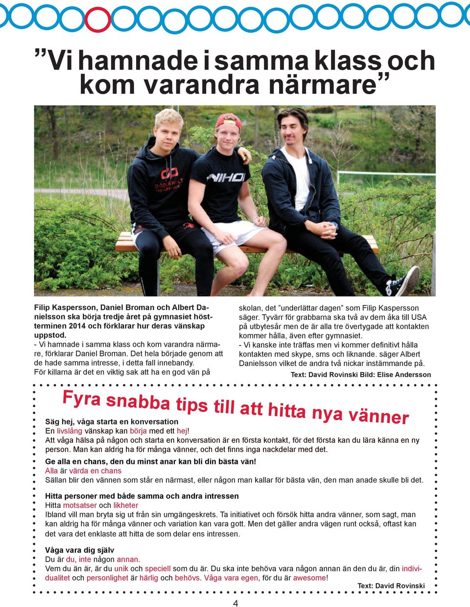 förstaårselev dating Senior High School