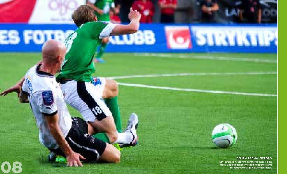 Underliggande sviktpad Rebounce samt