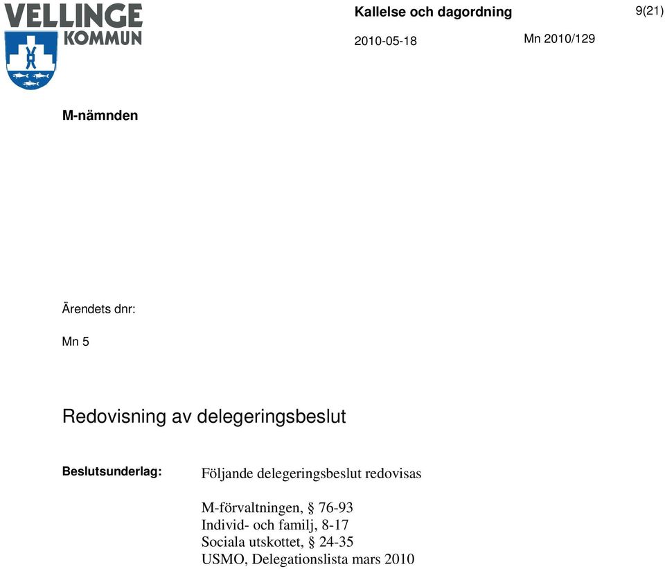 redovisas M-förvaltningen, 76-93 Individ- och