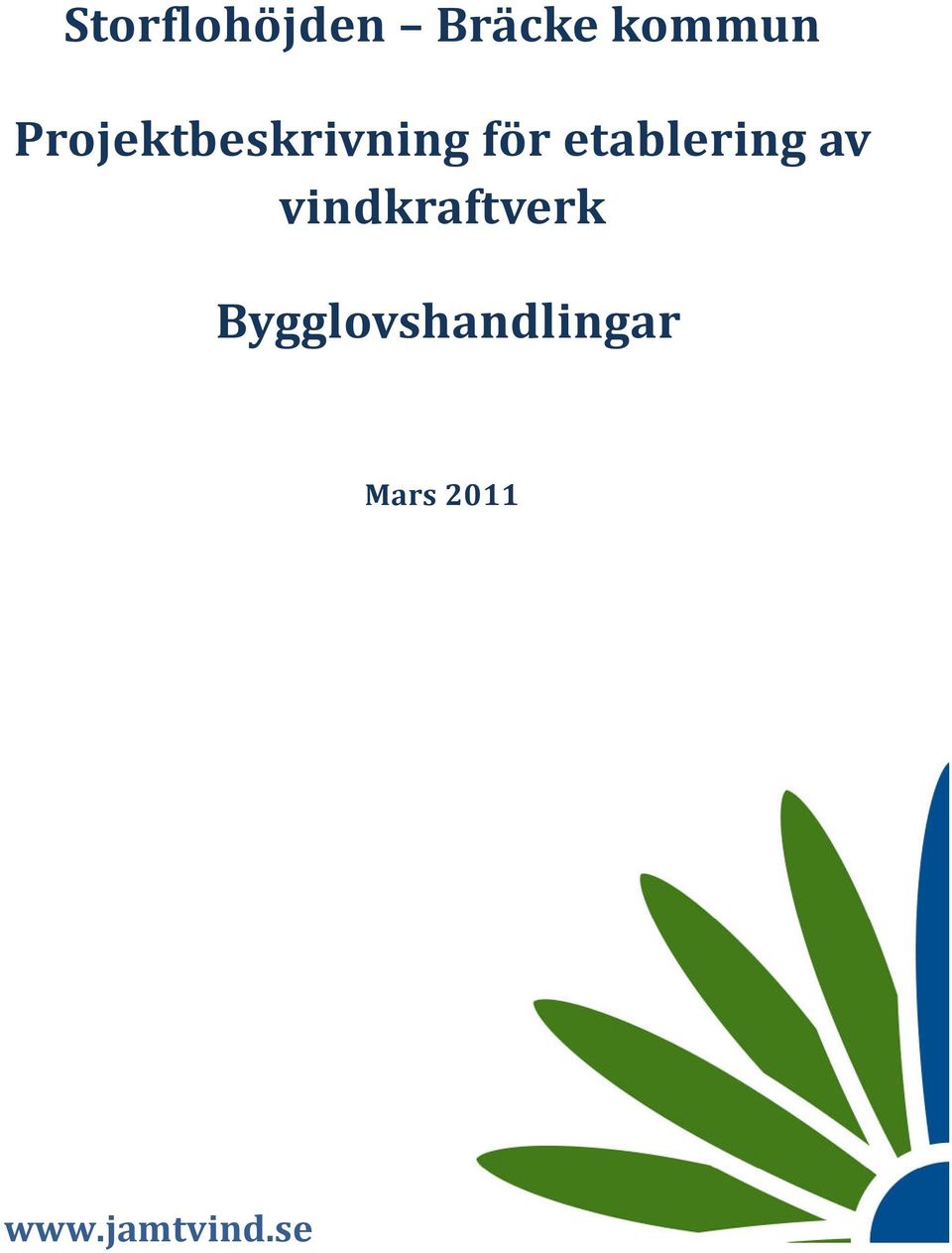 etablering av vindkraftverk
