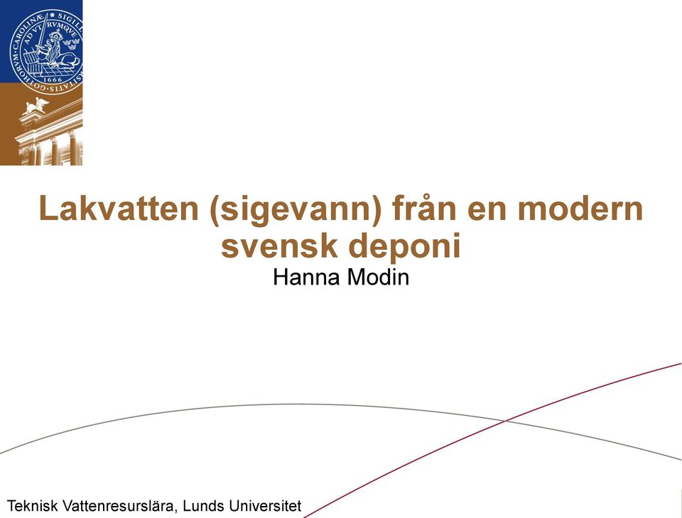 Hanna Modin Teknisk