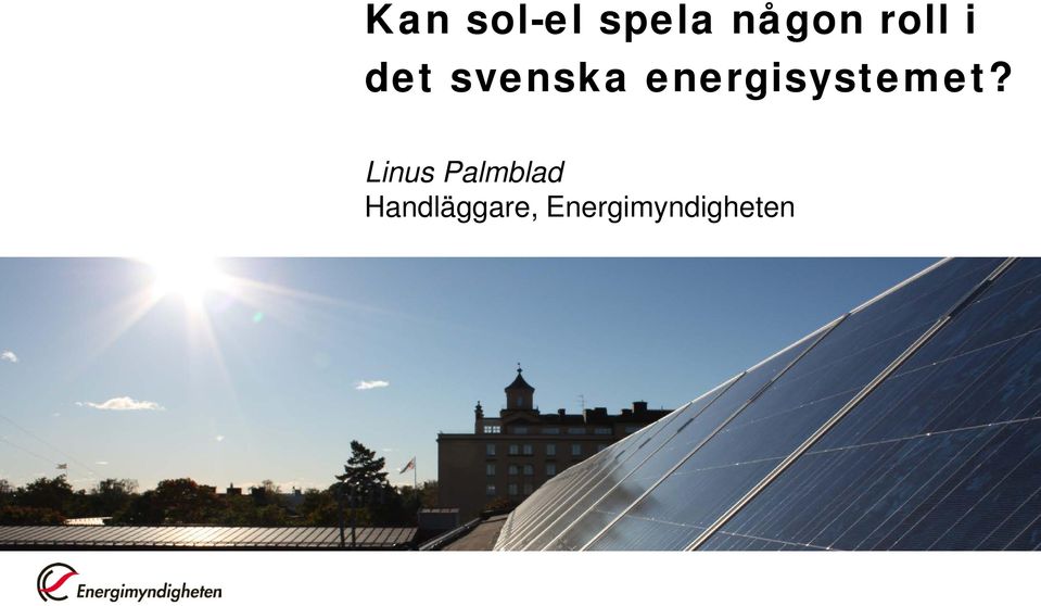 energisystemet?