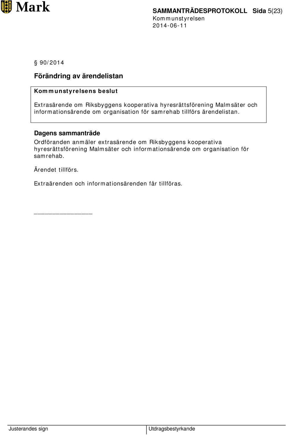 ärendelistan.