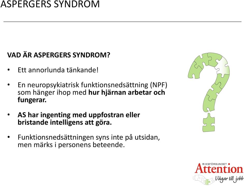 arbetar och fungerar.