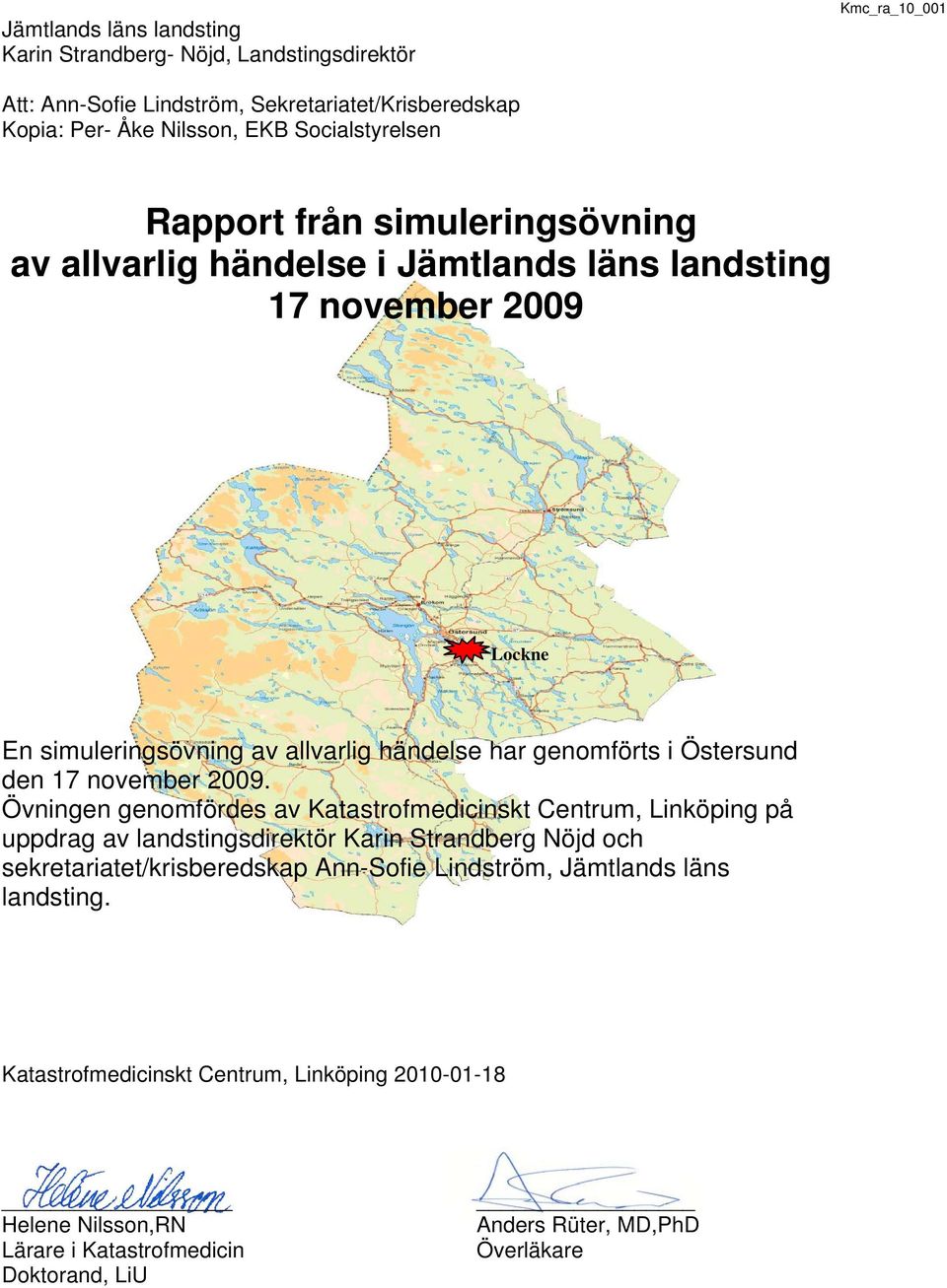 i Östersund den 17 november 2009.