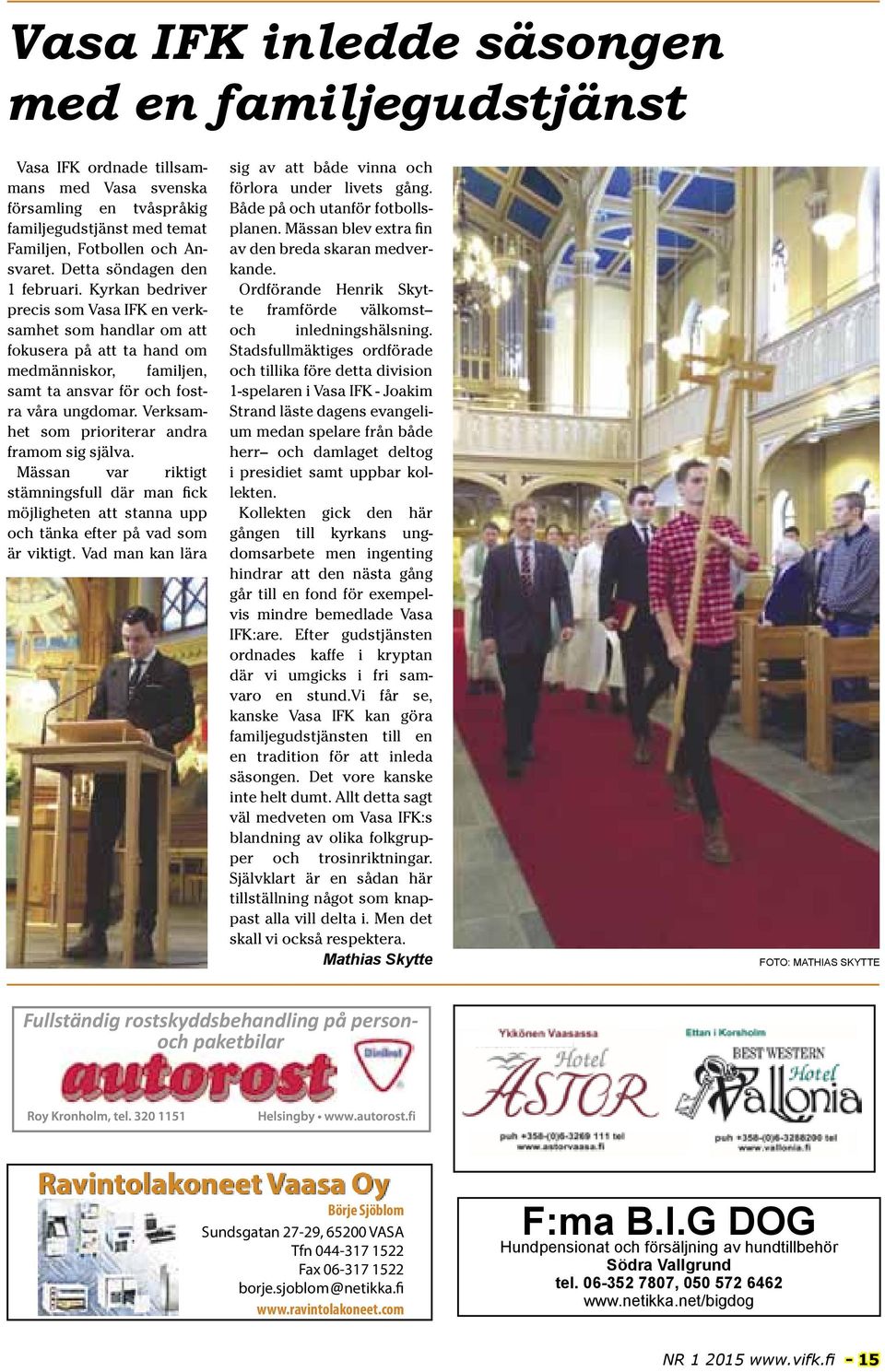 Verksamhet som prioriterar andra framom sig sjä lva. Mä ssan var riktigt stä mningsfull dä r man fick mö jligheten att stanna upp och tä nka efter på vad som ä r viktigt.