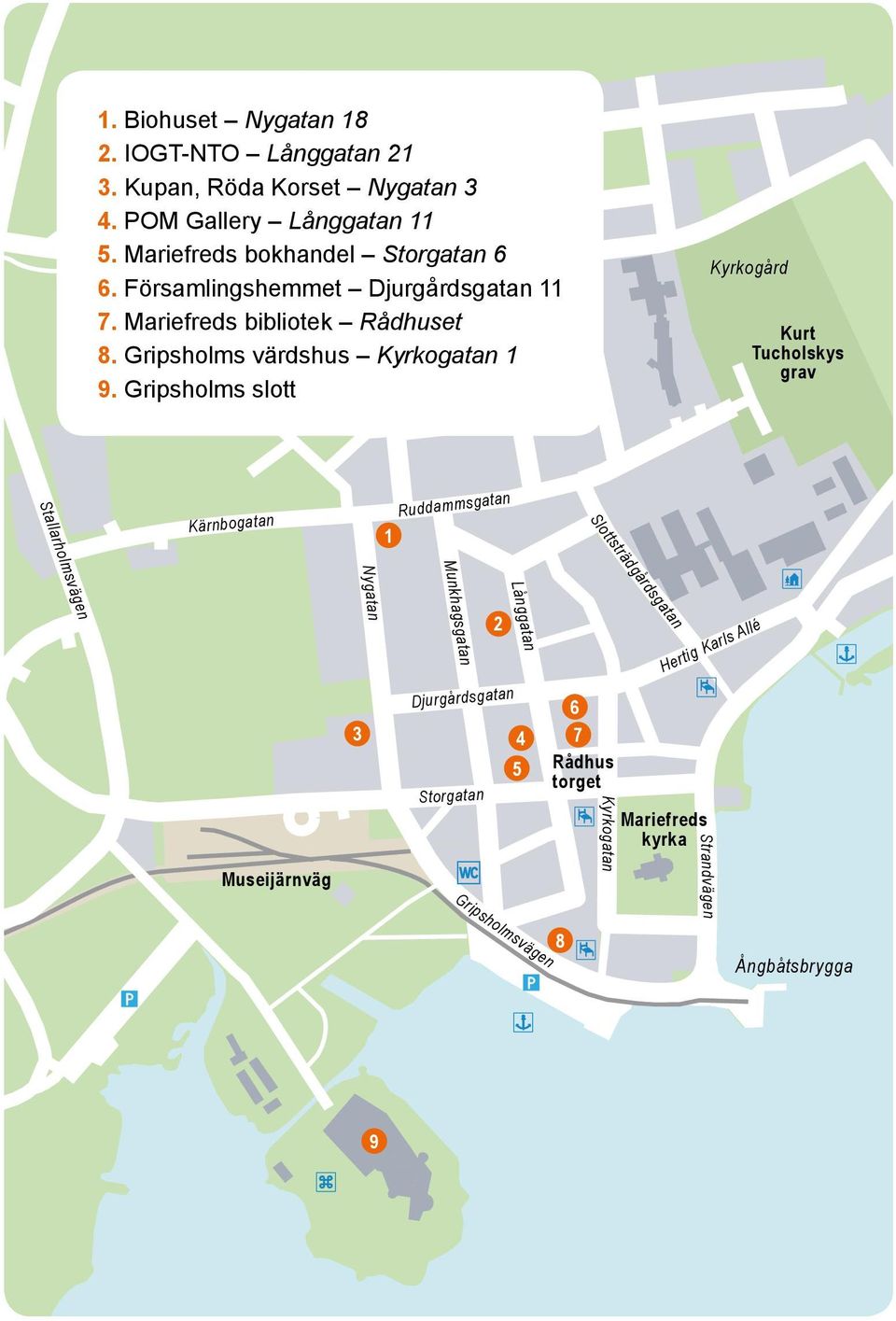 Gripsholms värdshus Kyrkogatan 1 9.