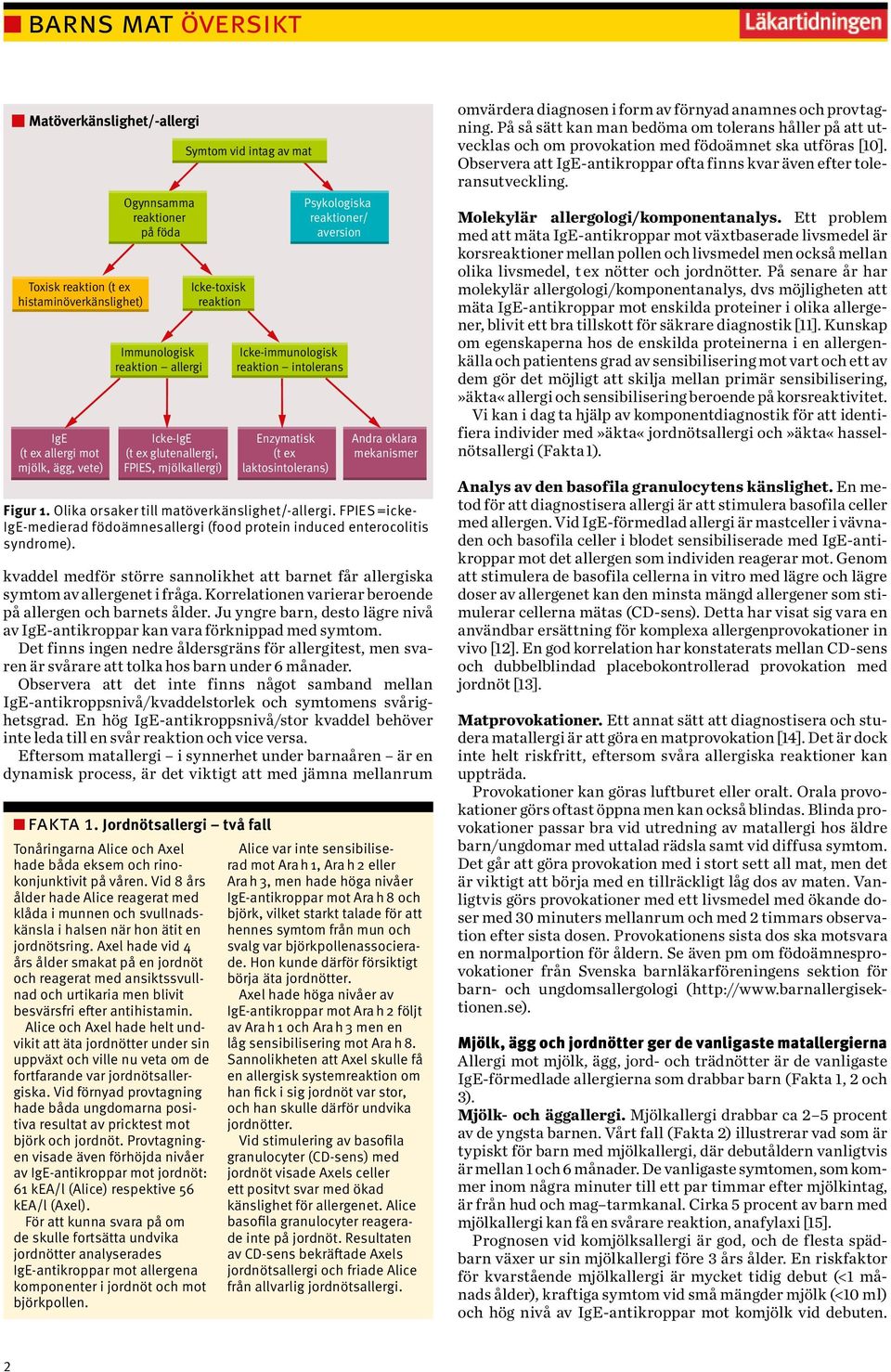 FPIES =icke- IgE-medierad födoämnesallergi (food protein induced enterocolitis syndrome). kvaddel medför större sannolikhet att barnet får allergiska symtom av allergenet i fråga.