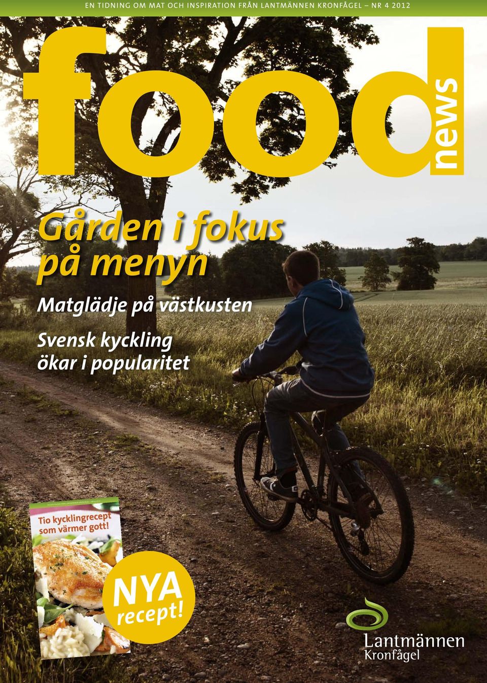 på menyn Matglädje på västkusten Svensk