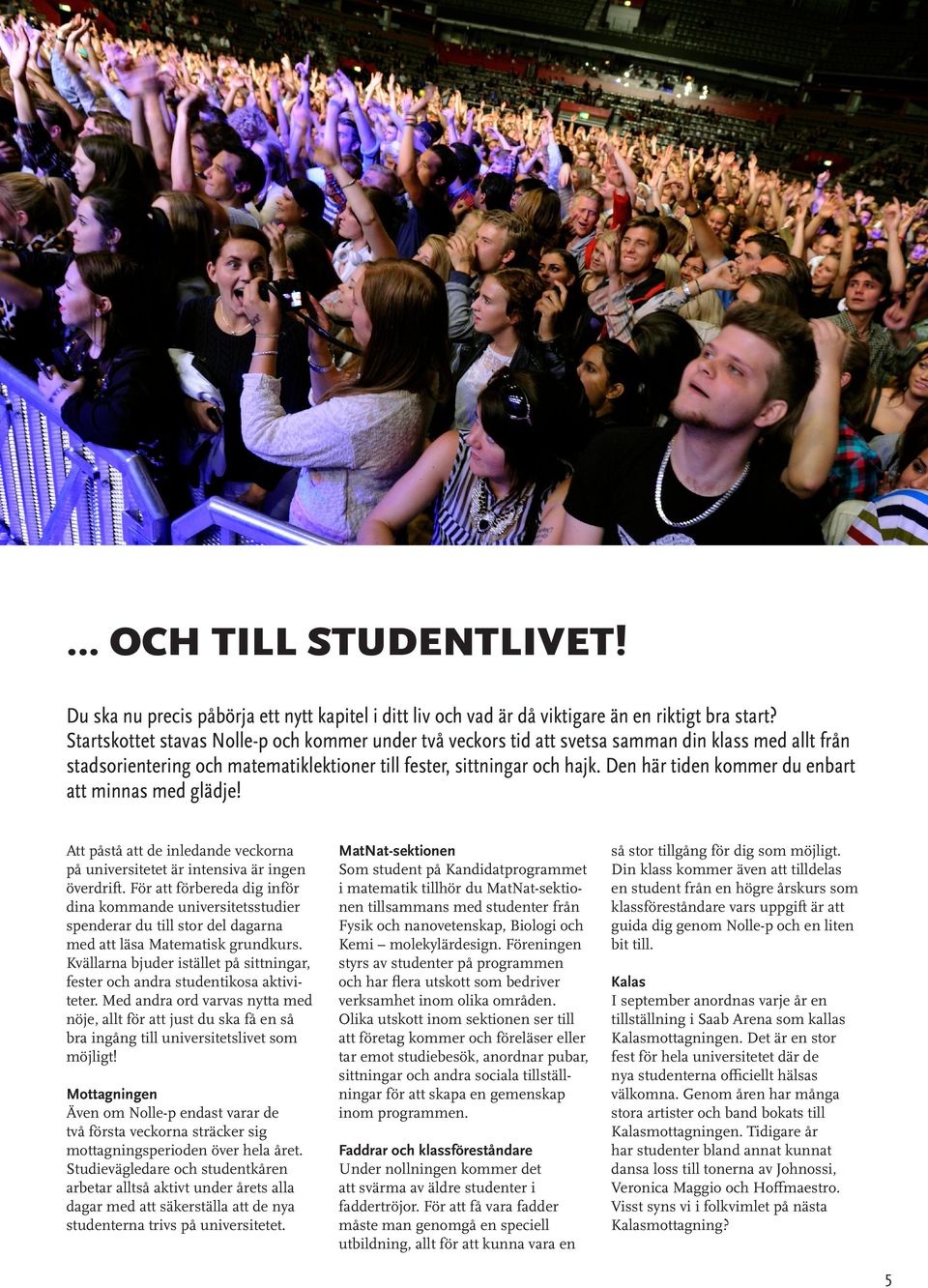 Den här tiden kommer du enbart att minnas med glädje! Att påstå att de inledande veckorna på universitetet är intensiva är ingen överdrift.