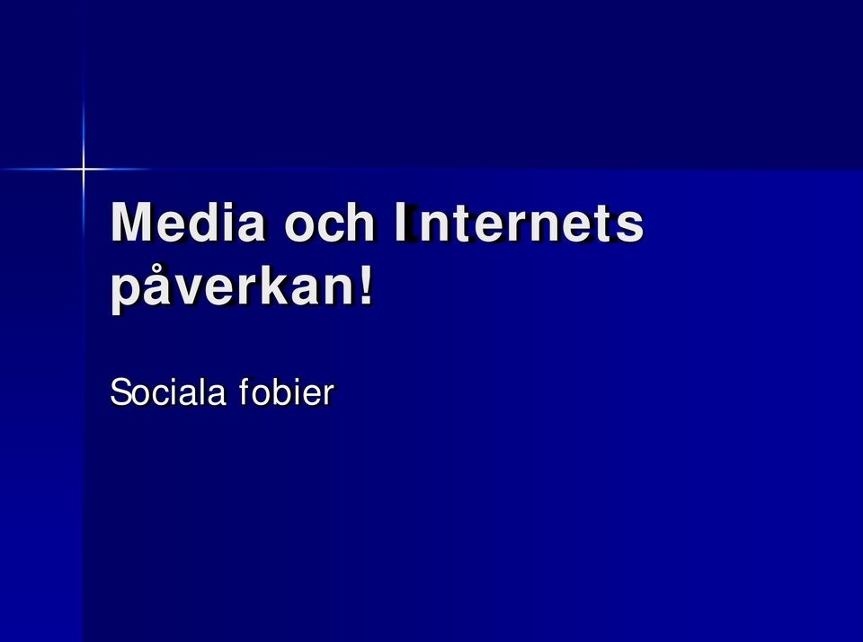 påverkan!