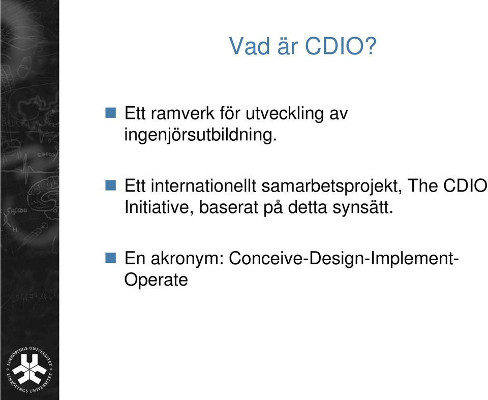ingenjörsutbildning.