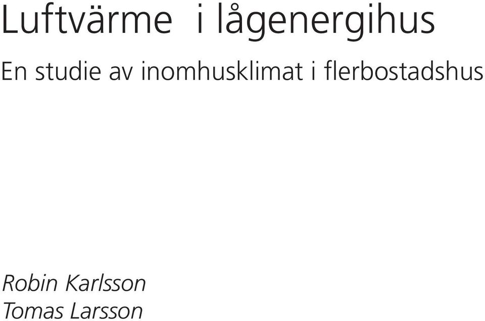 flerbostadshus