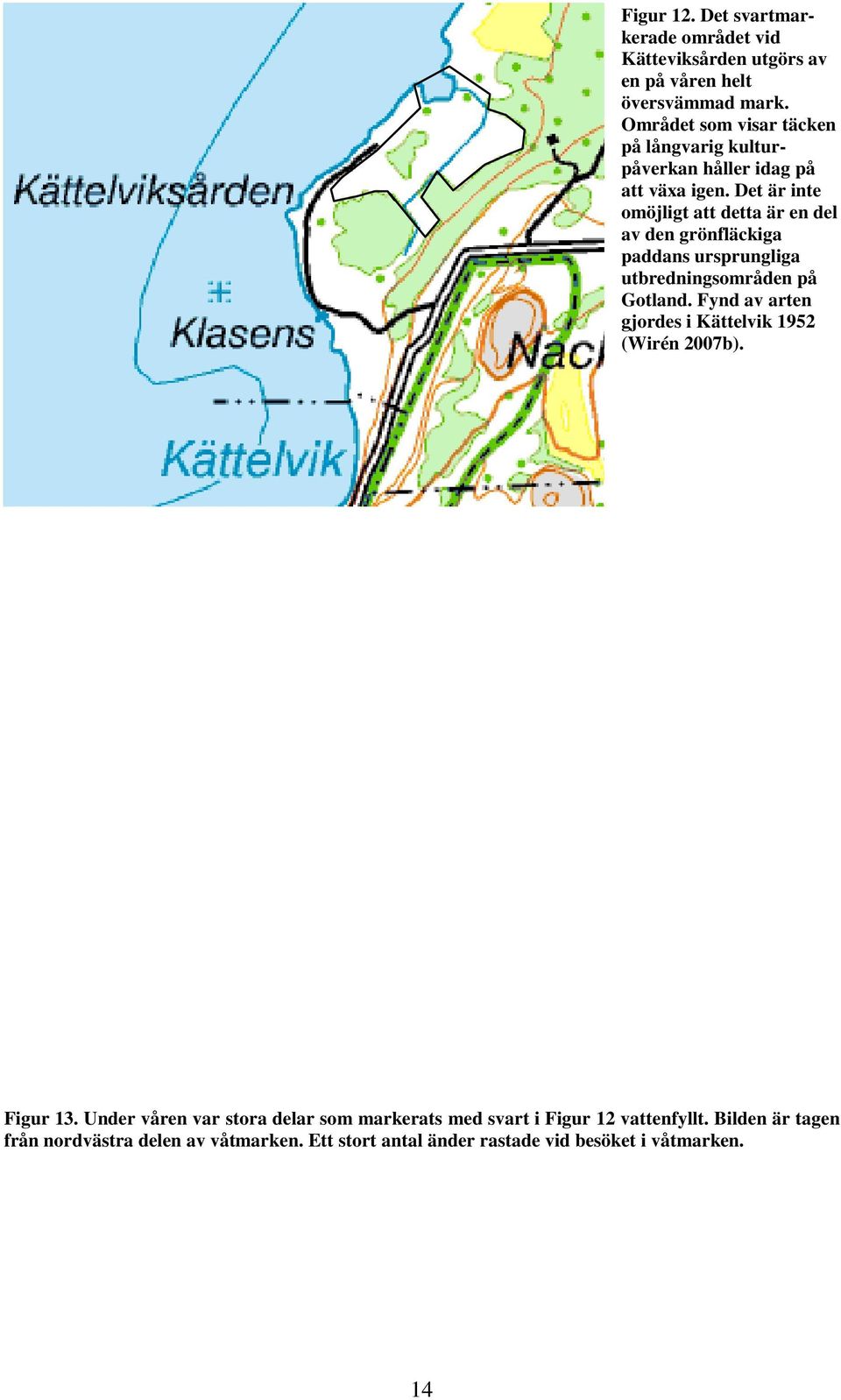 Det är inte omöjligt att detta är en del av den grönfläckiga paddans ursprungliga utbredningsområden på Gotland.