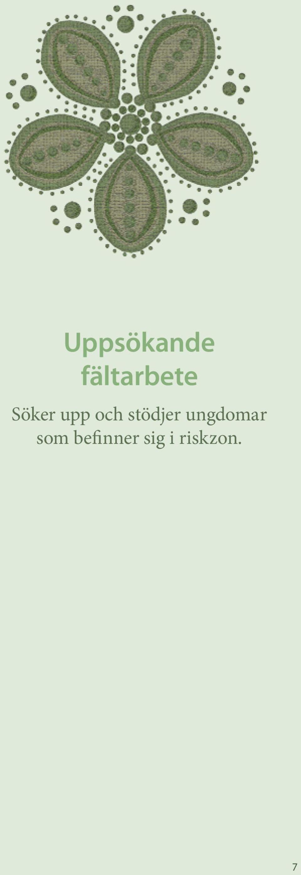 och stödjer ungdomar