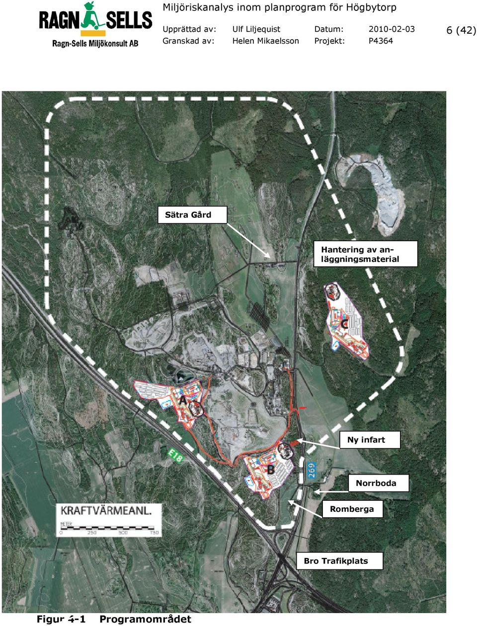 anläggningsmaterial Ny infart Norrboda