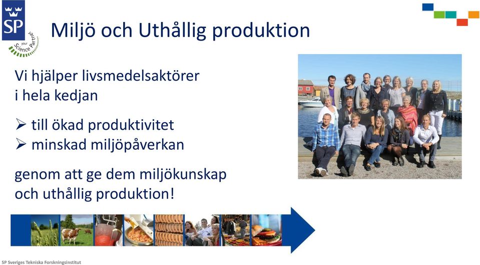 produktivitet minskad miljöpåverkan genom