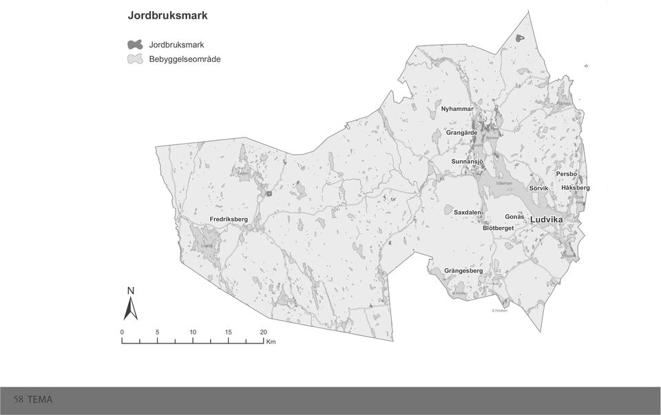 Håksberg Övra Hillen Fredriksberg Saxdalen Blötberget Gonäs