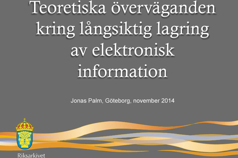 elektronisk information Jonas