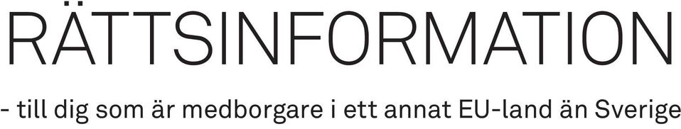 medborgare i ett