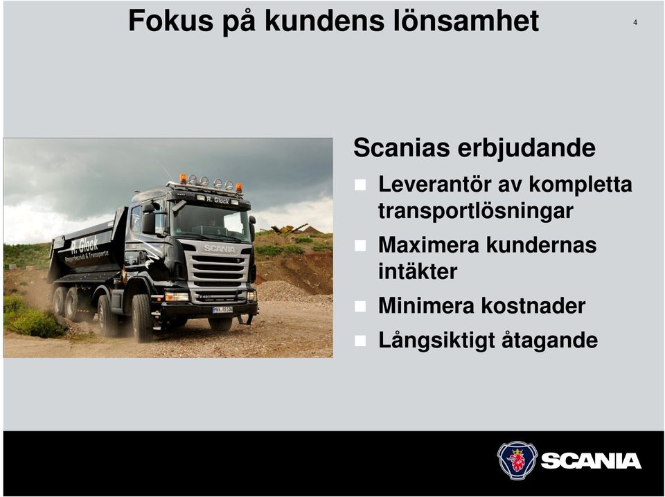 transportlösningar Maximera kundernas