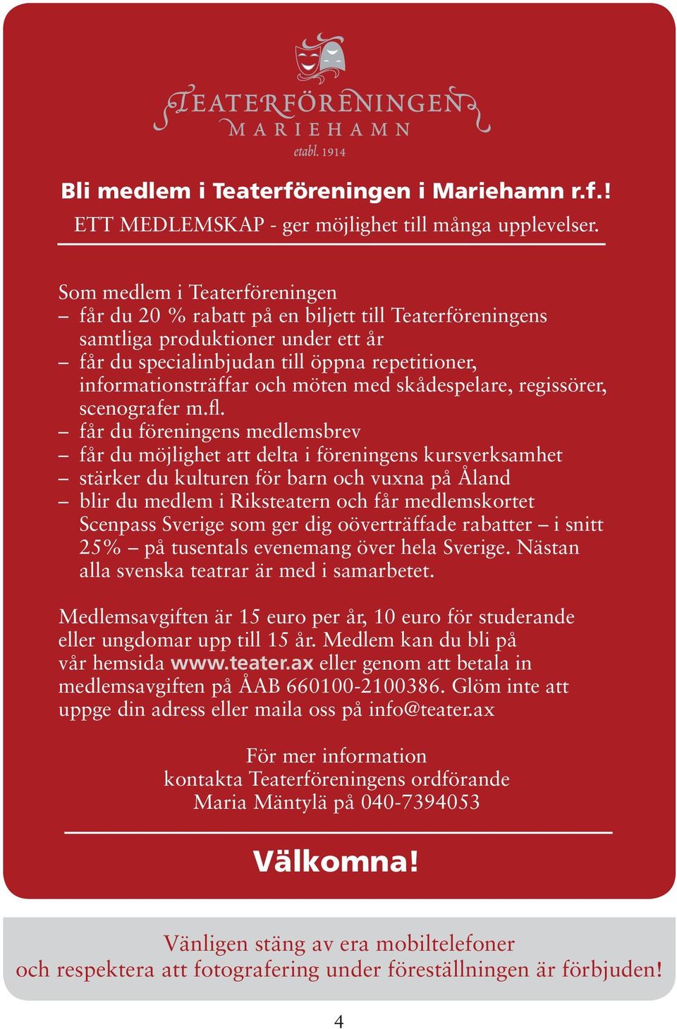 med skådespelare, regissörer, scenografer m.fl.