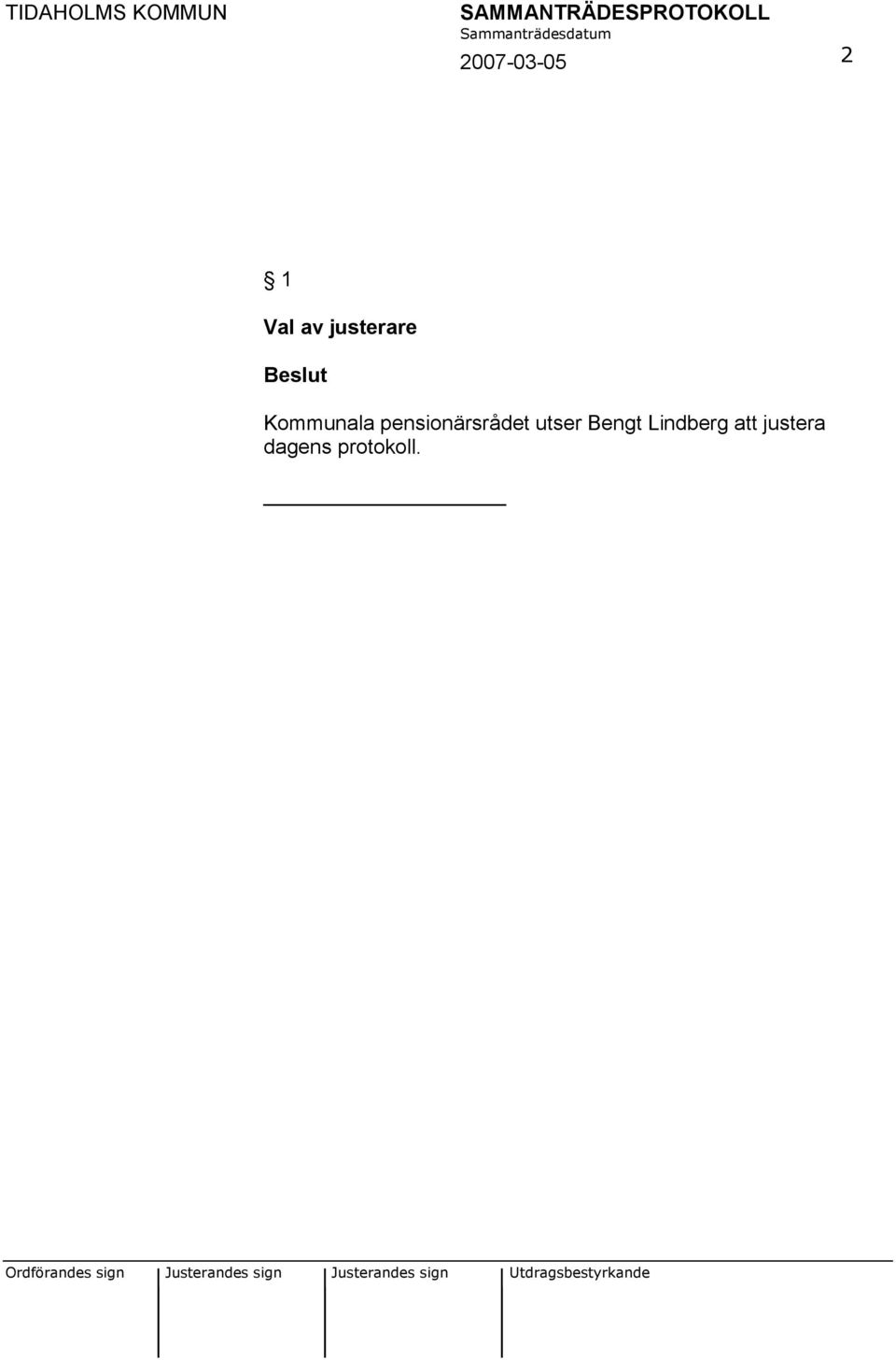pensionärsrådet utser