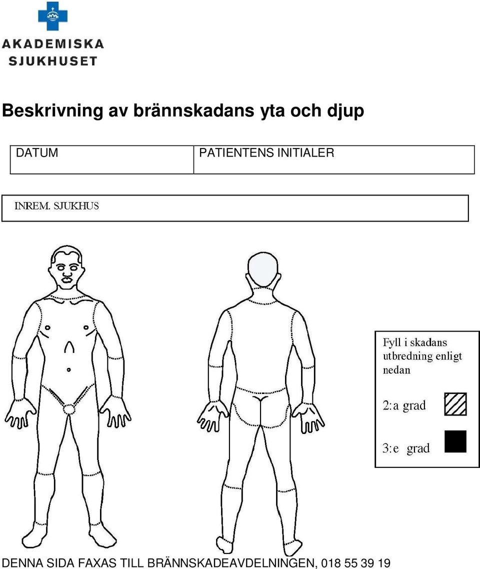 INITIALER DENNA SIDA FAXAS TILL