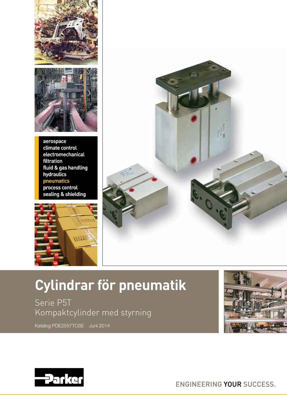 Kompaktcylinder med