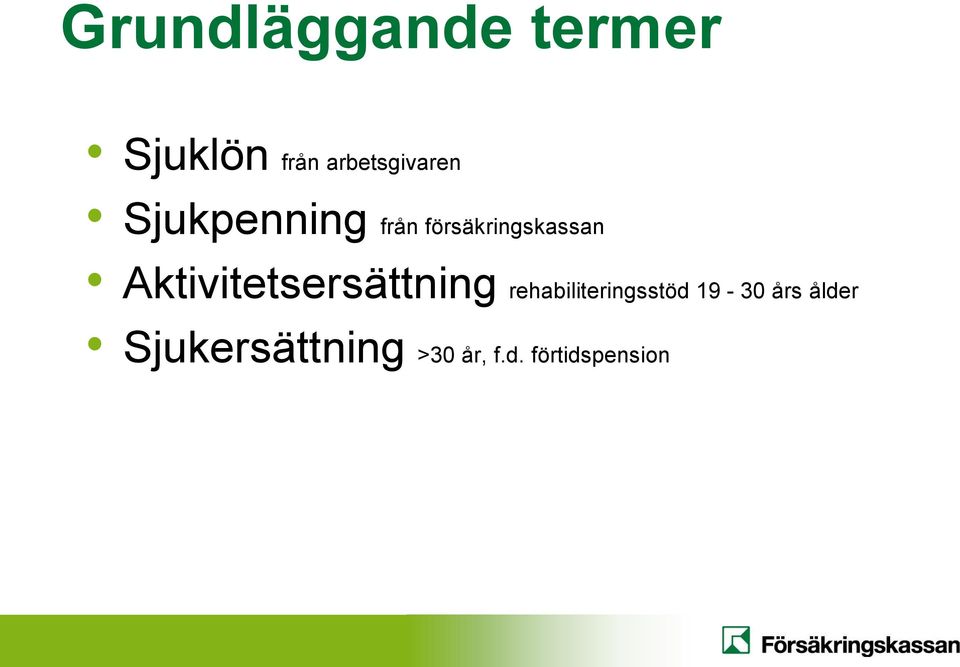 försäkringskassan Aktivitetsersättning