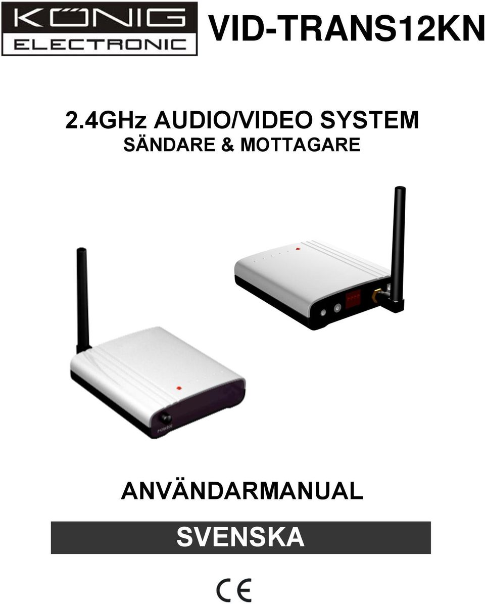 SYSTEM SÄNDARE &